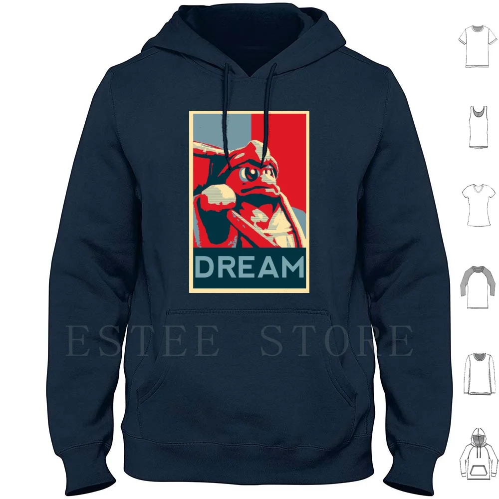 Dedede para Presidente sudaderas con capucha de manga larga Dedede King King Dedede Super Smash Bros Smash Smash Bros Obama Dreamland