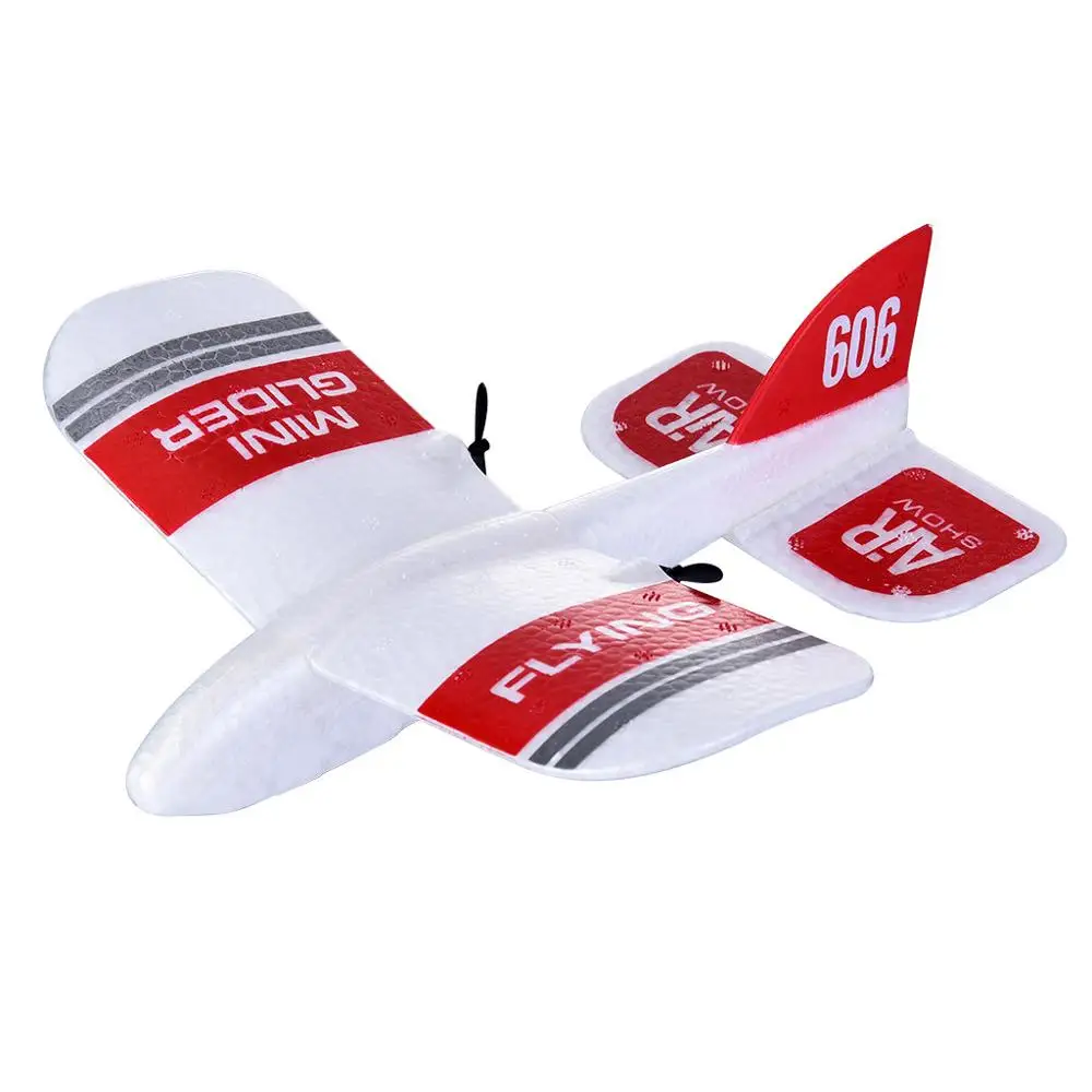 KF606 Mini RC Glider Airplane Hand Throwing foam drone Fixed wing Remote Control Wingspan dron Model outdoor Plane toys for boys