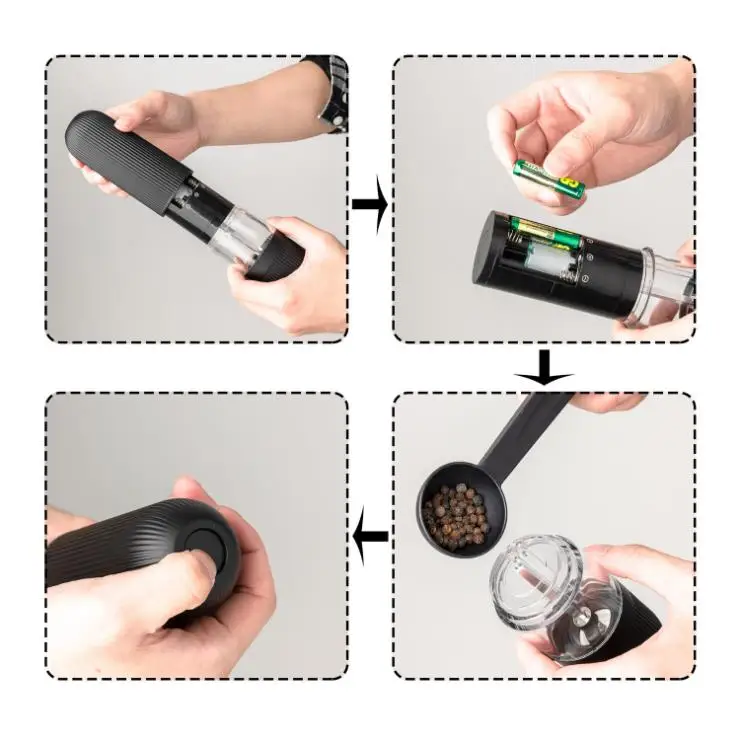 لوازم المطبخ مطحنة كهربائية مطحنة الفلفل مطحنة التوابل الصلبة