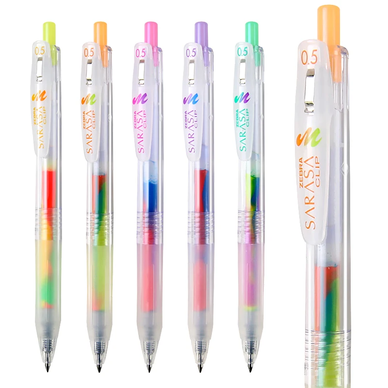 Zebras JJ75 SARASA CLIP Gel Pen 0.5 mm Marble Color Japan