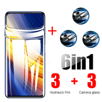 poco x3 pro hydrogel film for xiaomi poco x3pro screen protector pocophone little x 3pro poko x3 pro m2102j20sg camera len glass