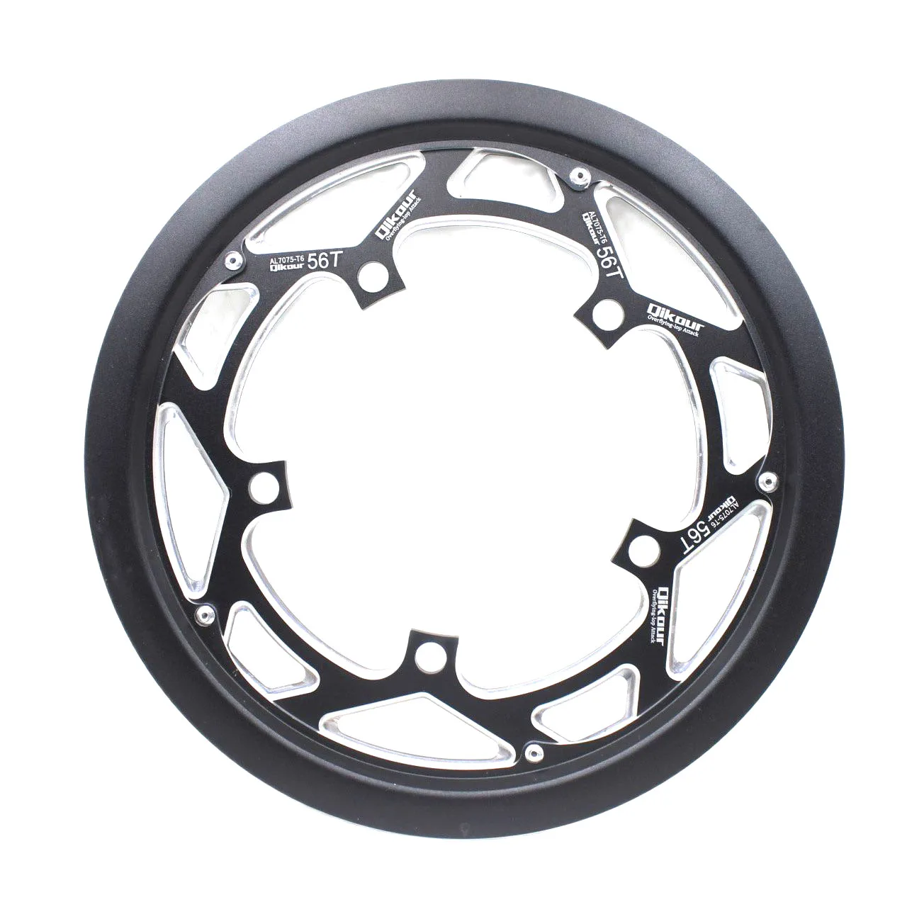 56T Folding Bike Chainring 130 BCD  Road Bicycle Part Chainwheel 3/32