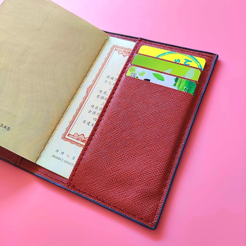 PU Leather Travel Passport Cover Girls Boys Multifunction Credit Card Organizer Case Men Women Passport Holder