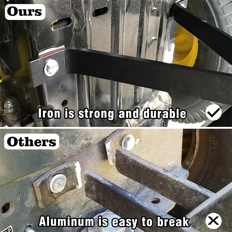 وصلة مقطورة ل جزازة العشب جرار للحديقة وصلة مقطورة الصلبة الحديد البناء قوية بما فيه الكفاية لسحب كل شيء