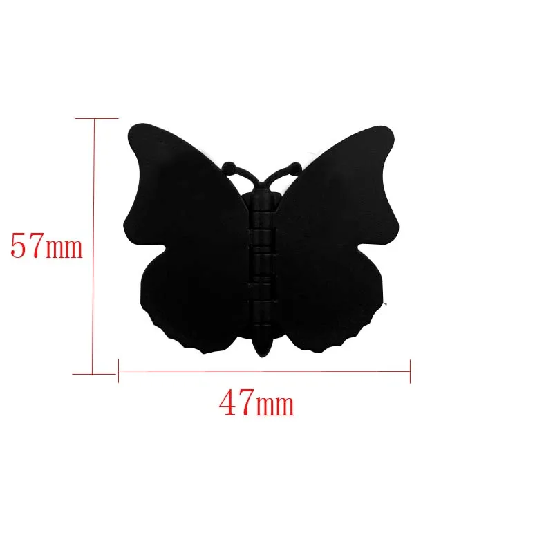 나비 휴대폰 거치대 나비 접이식 스트레치 브래킷 소재, DIY 회전 휴대폰 손가락 링 거치대, 스티커 포함, 2 개