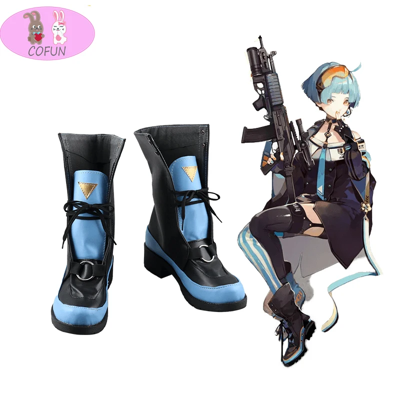 COFUN Anime Girls Frontline Zas M21 Shoes Cosplay Boots Custom Made Cosplay Accessories Boot