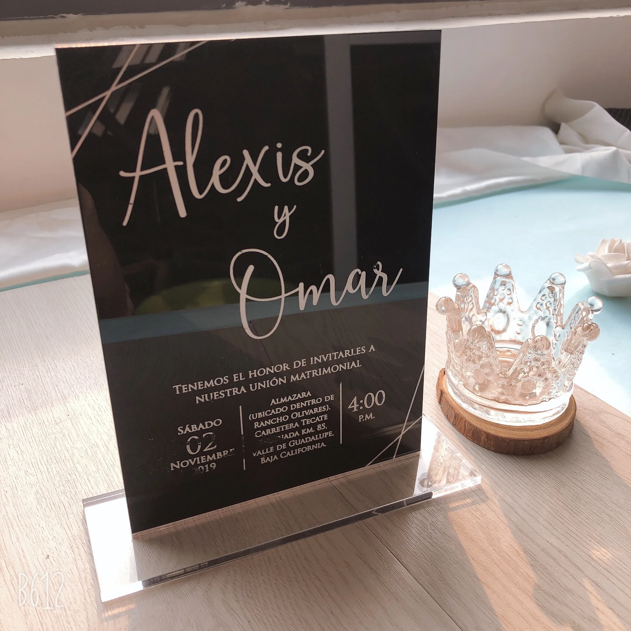 Plexiglass Acrylic Wedding Cards Faire Part De Mariage Clear Cadeau Invite Personalized Wedding Cards Customized Invitations