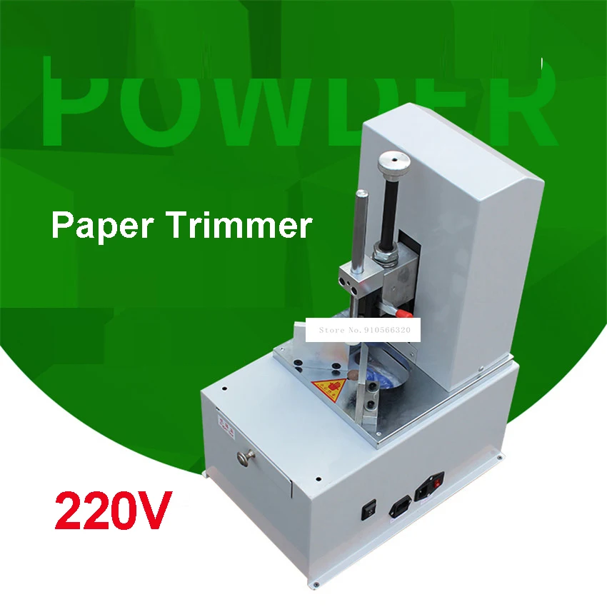 

Electric Round Corner Machine 220V Automatic Fillet Paper Cutter Machine R3-9 Knife Paper Trimmer Speed 1400r/min