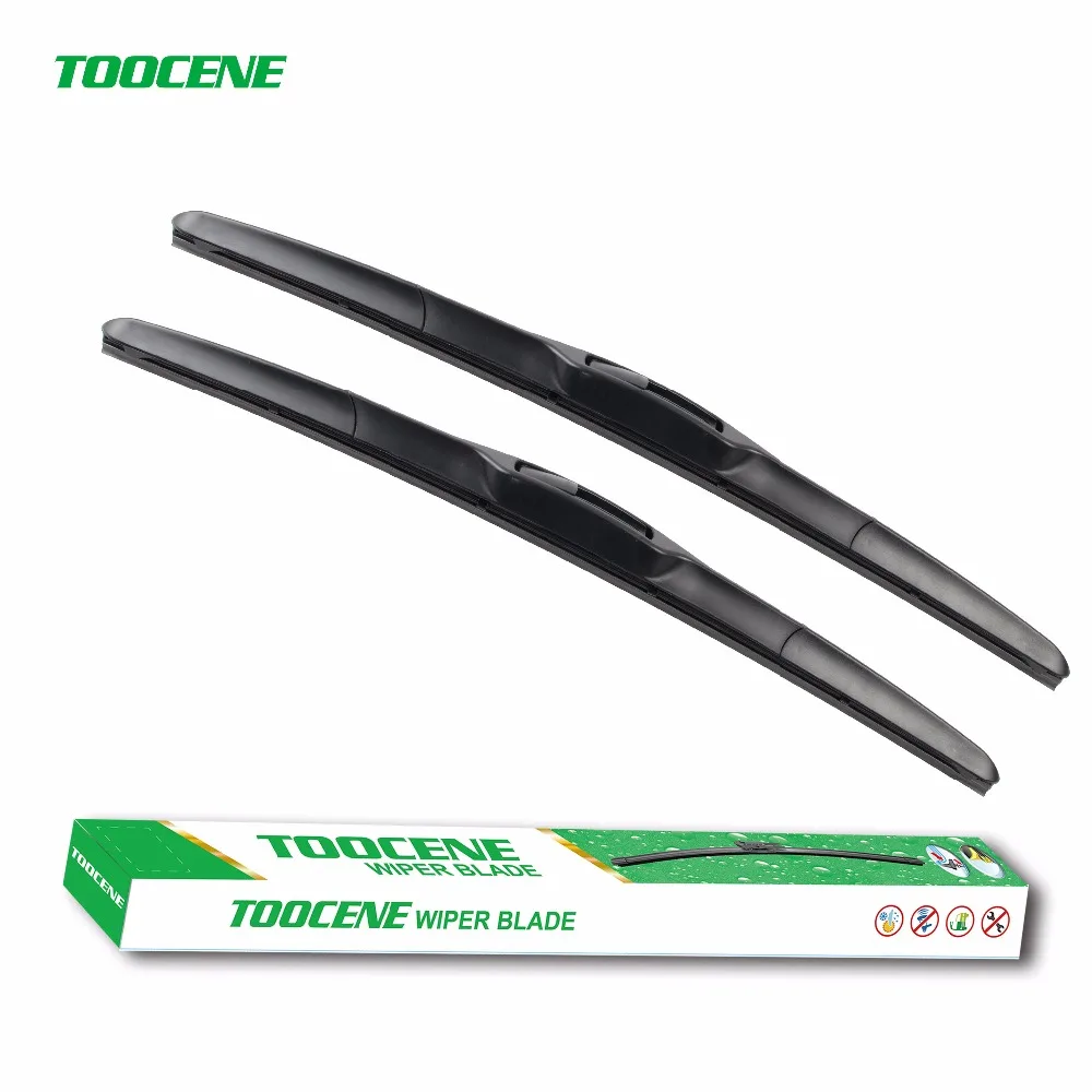 

Toocene Windshield Wiper Blade For Dodge CARAVAN (2012 2013),pair 26"+20"Car front window windscreen wiper auto Accessories