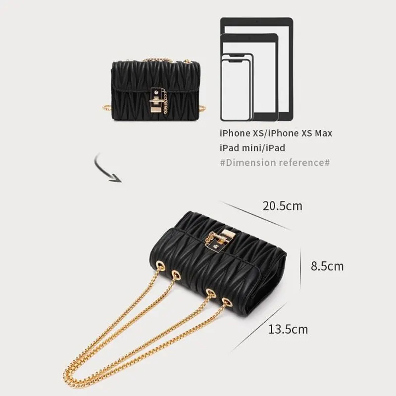 Geometric Luxury Designer Bag for Woman Handbags Chain Evening Small Purses Ladies Crossbody Shopper Shoulder Bag Leather 2021