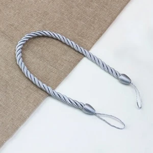 El yapımı Örgü Perde Tieback, Altın Tutucu Ataş, Halat Toka, Ev Dekorasyon Aksesuarları Yatak Odası için, Kravat Arkalıkları, 1 Adet 6 Büyük satış, perde kelepçesi, altın-1 numara