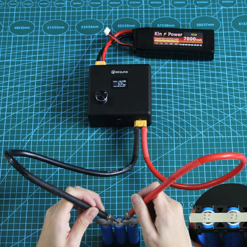 ミニDIYスポット溶接機,ポータブル,高速リリース付き,ニッケル板,18650バッテリー,溶接機