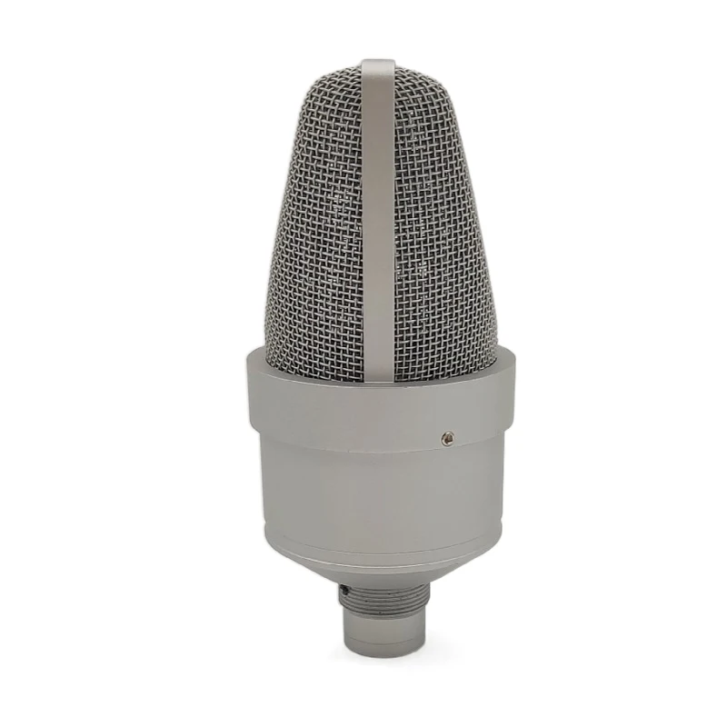 High Quality Matte Silver Metal Custom Condenser Microphone TLM 103 DIY Microphone Body with three or seven pin