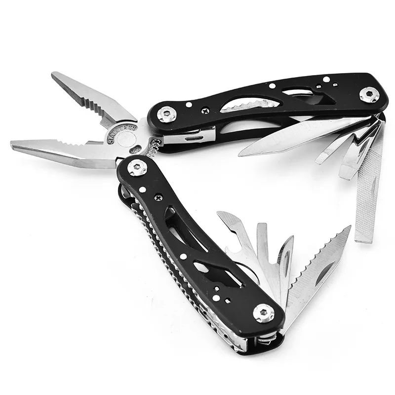 Imagem -04 - Ferramenta de Mão Chave de Fenda Mini Portátil Inoxidável Multitool Dobrável Bolso Faca Alicate Ferramentas ao ar Livre