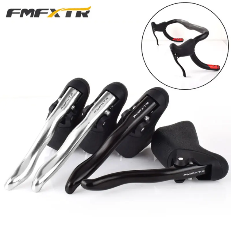 

WinZip-Road Bicycle Brake Handle Lever, Bend Handlebar, Racing Line Accessories, Taiwan, 1 Pair