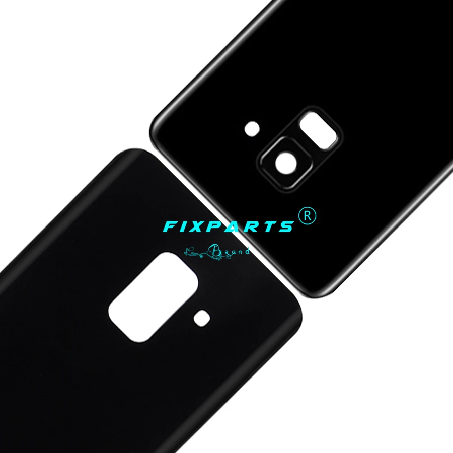 For SAMSUNG Galaxy A8 A530 A530F A8 plus A730 Back Glass Battery Cover Rear Door Housing Case A8 2018 Back Glass Cover