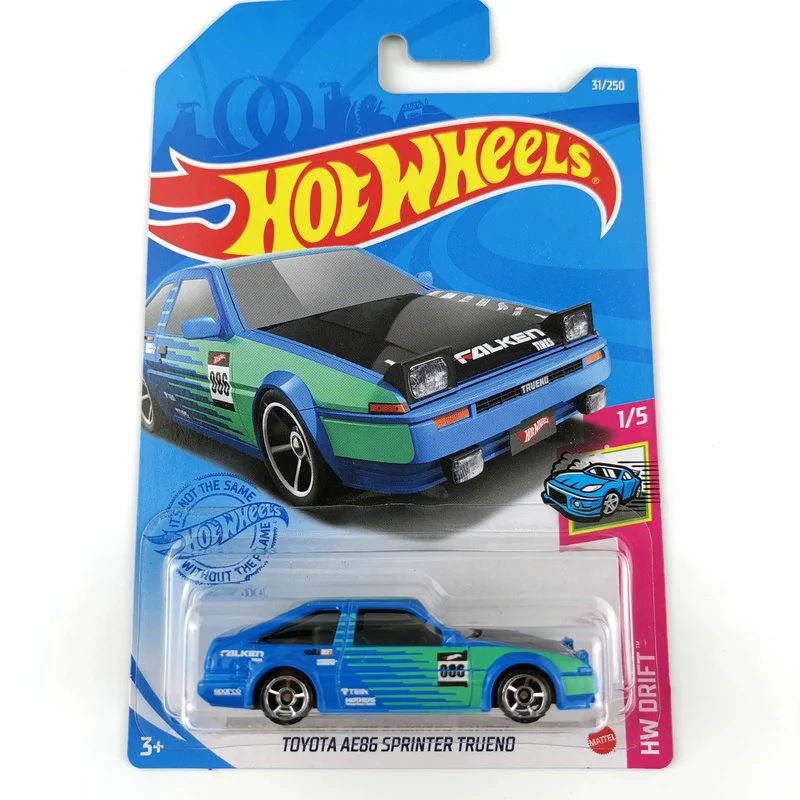 2021 Hot Wheels Cars NO.1-36 TOYOTA AE86  JAGUAR  NISSAN 300ZX  TOYOTA 1/64 Metal Diecast Model Car Kids Toys Gift