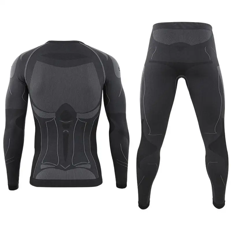 winter Top quality thermo Cycling clothing Men\'s thermal underwear men underwear sets compression training underwear men clothin