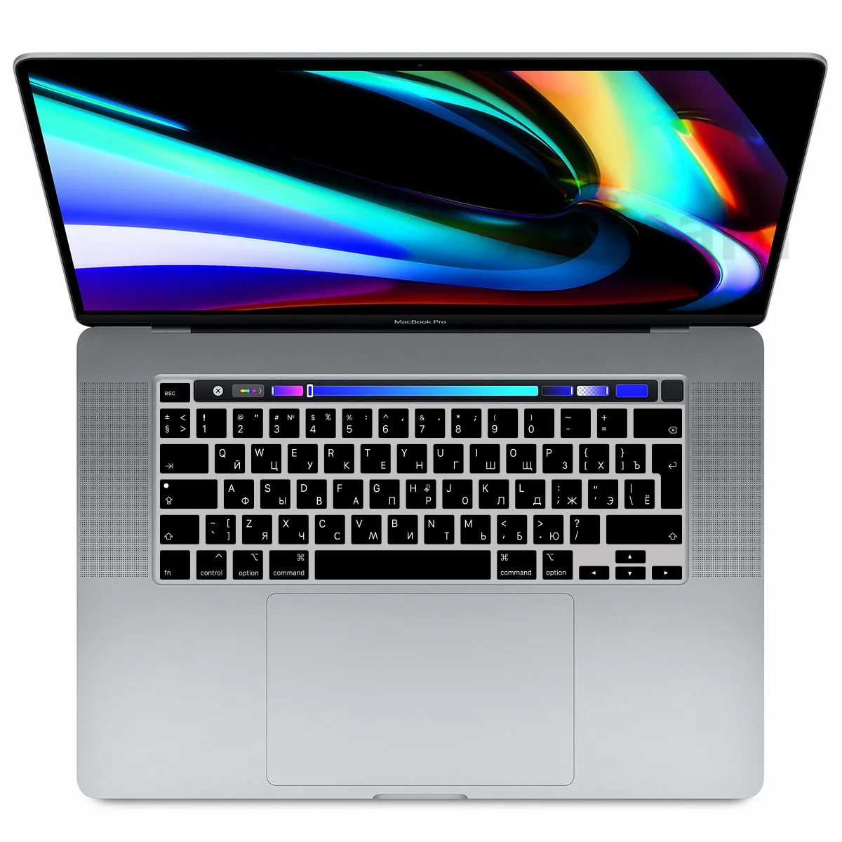 Capa macia do teclado do silicone para o macbook pro 13 2020 m1 chip a2338 russo eu e nós