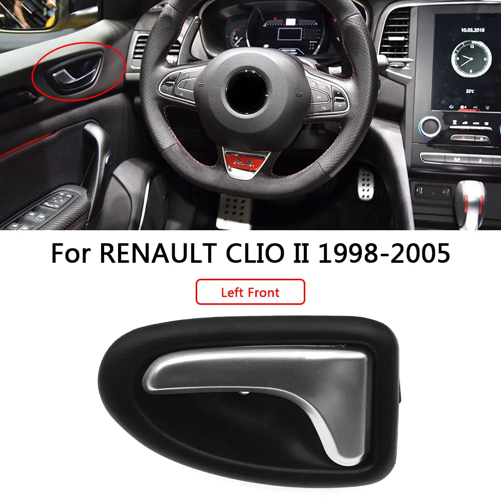 For Renault CLIO MEGANE SCENIC TRAFIC Left Right Inner Inside Door Handle Replacement for Car Auto Vehicle Interior Accessories