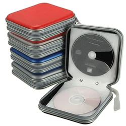 40pcs Capacity Capacity Disc CD DVD Wallet Storage Organizer Case CD Bag Disc Wallet Storage Organizer Case Boxes With Zipper