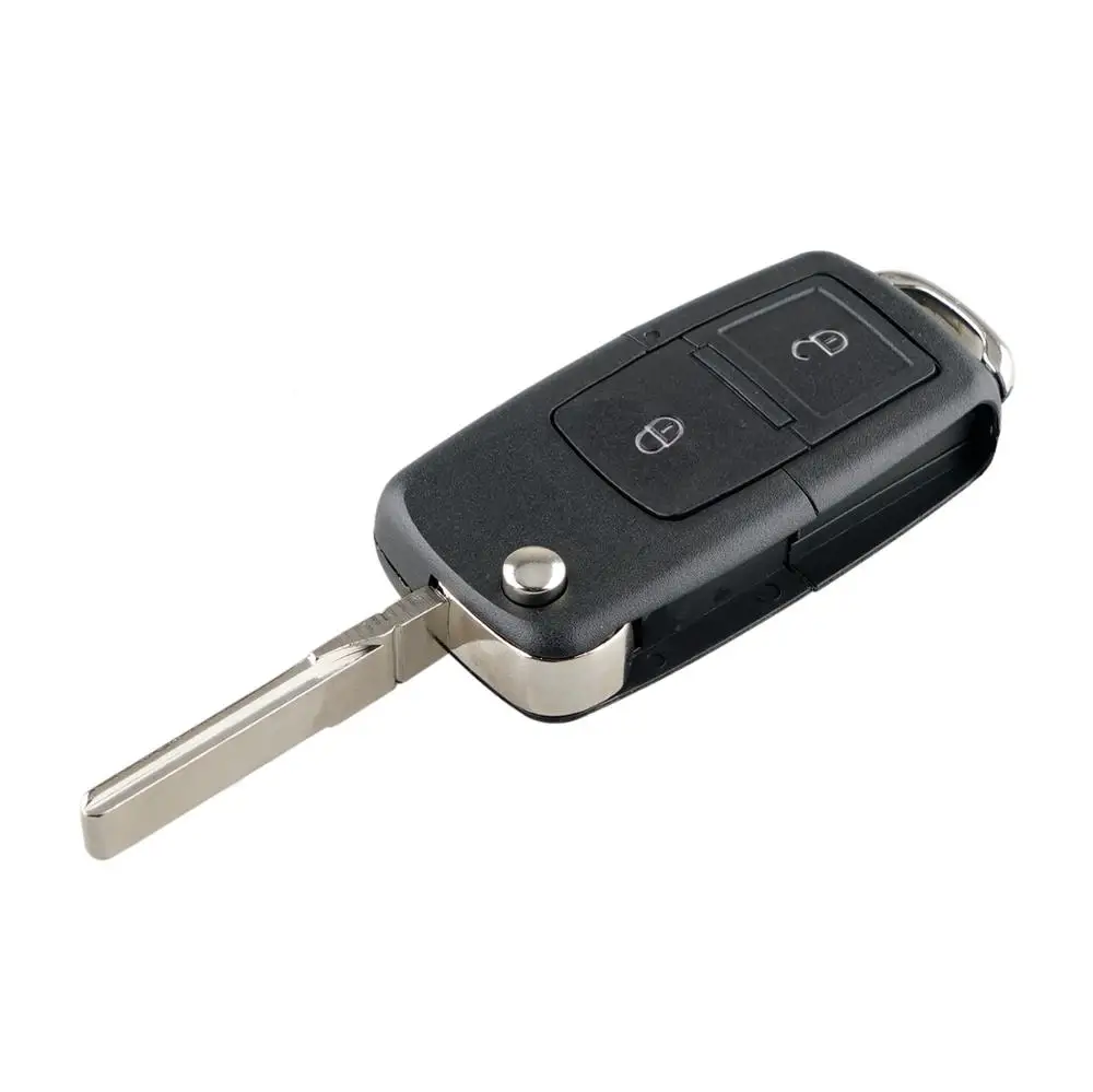 QWMEND 1J0 959 753 CT for Seat Key ID48Chip For SEAT AROSA CORDOBA IBIZA LEON TOLEDO VARIO 2000 - 2008 Car Key 2 Buttons