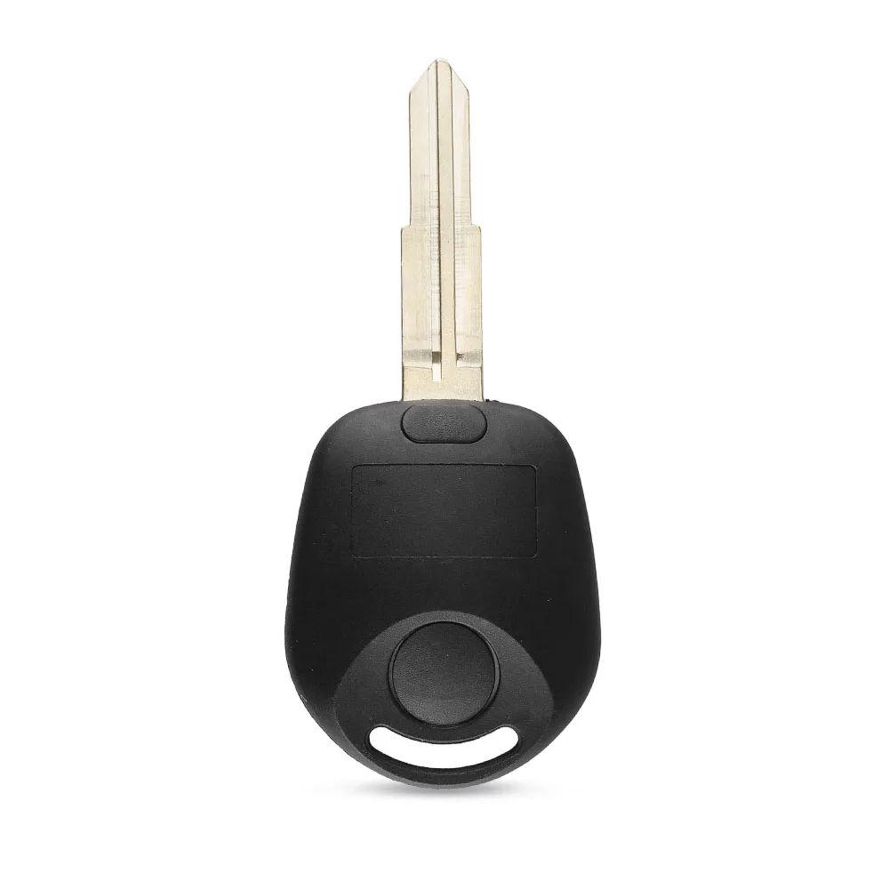 KEYYOU-carcasa de llave remota de coche, carcasa de 2 botones para Ssangyong ACTYON Kyron Rexton RX7, hoja sin cortar, funda para mando a distancia