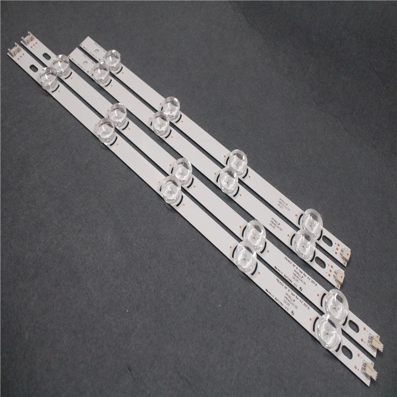 New Kit 8 PCS LED Backlight Strip Replacement for LG 39LN5300 Innotek POLA 2.0 POLA2.0 39 Inch A B Type HC390DUN-VCFP1