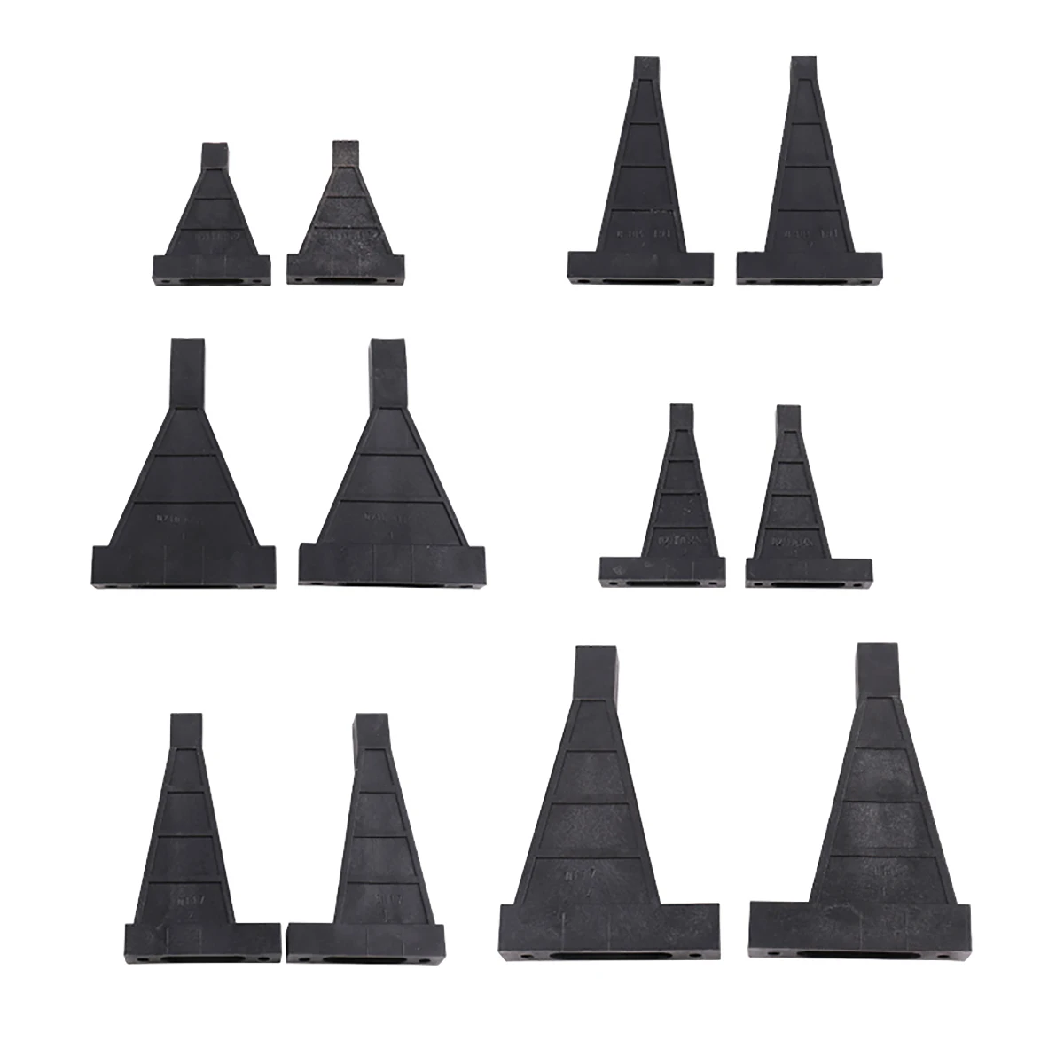 Eccentric Type Engine Bracket Plastic (L1xL2xL3) For Fixed Wing Airplane Nitro OR Engine For RC Airplanes Parts Model