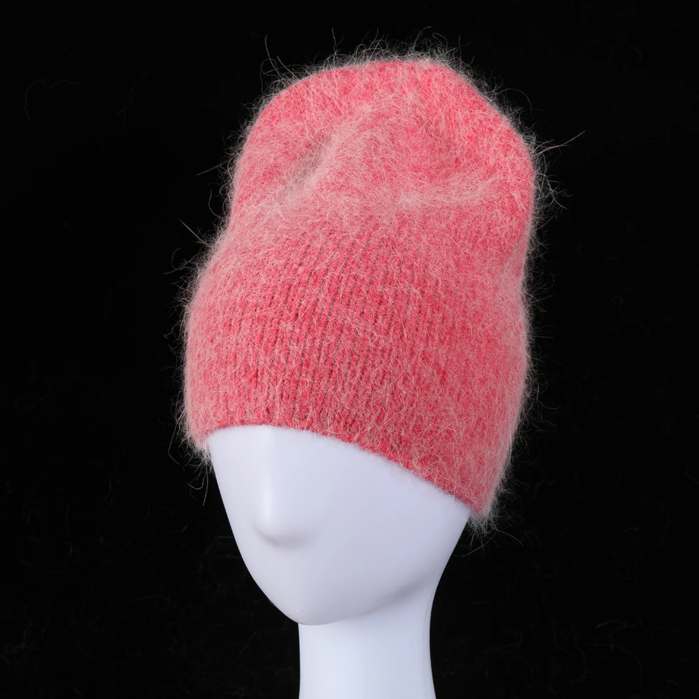2021 neue Kaninchen pelz mode winter und Herbst Frauen Neue Ankunft Beliebte Damen Beanie Cap Hohe Qualität Modische Gestrickte Hüte – Detail 12