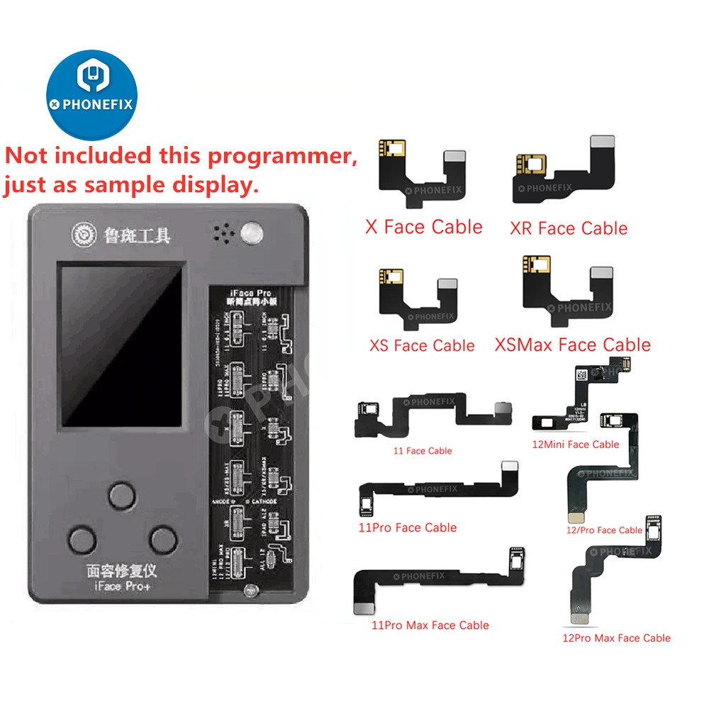 LuBan Face ID Ribbon Cable iFace Pro Tool For iPhone X XR XS MAX 11 11Pro Max 12 12mini 12 Pro Max Face ID Read Write Flex Cable