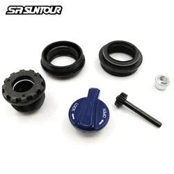 SUNTOUR XCT 28 Front Fork Repair Parts Dust Seal Lock Cover Shoulder Control Base Screw Lever XCT Fork Damping Rod Repair Parts