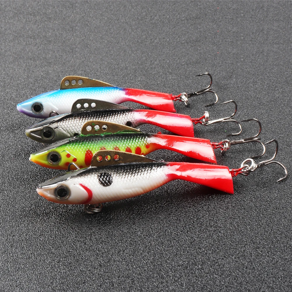 Offer! Winter Ice Fishing Lure 8.5g 12g 16g 18g 28g Sinking Jigging Balancer Vib Bass Pike Carp Perch Fishing Tackle Hard Bait
