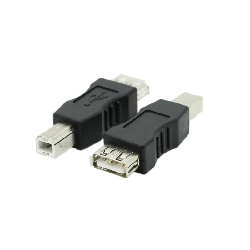 USB 2.0 A Female to USB 2.0 Type B Male converter Adapter USB AF to BM Convert A Male into B Male