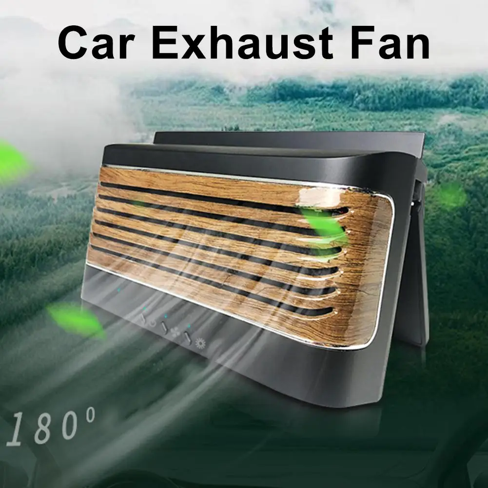 Car Exhaust Fan Solar Powered Car Ventilator Cooling Fan Ventilation Fans Car Radiator Suitable Car Fan Cooling Accessories