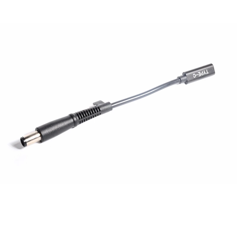 USB 3.1 Tipe C USB-C Wanita Ke DC 7.4X5.0Mm/7.4*0.6Mm dengan Pin Power biaya Adaptor Konektor Kabel 15Cm untuk HP Laptop Charger