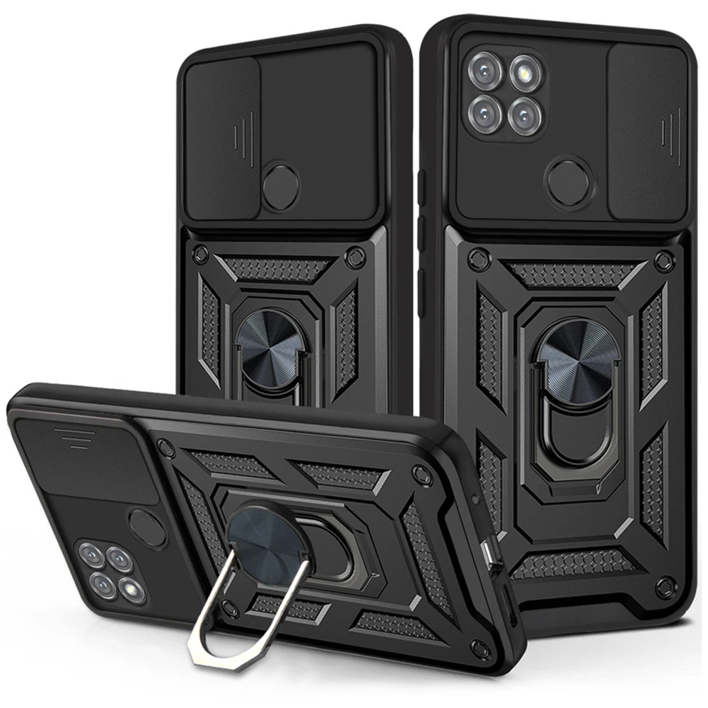 Shockproof Armor Case Coque For Lenovo K13 Pro K13 Note Pro Car Magntic Stand Ring Push Pull Camera Protector Case