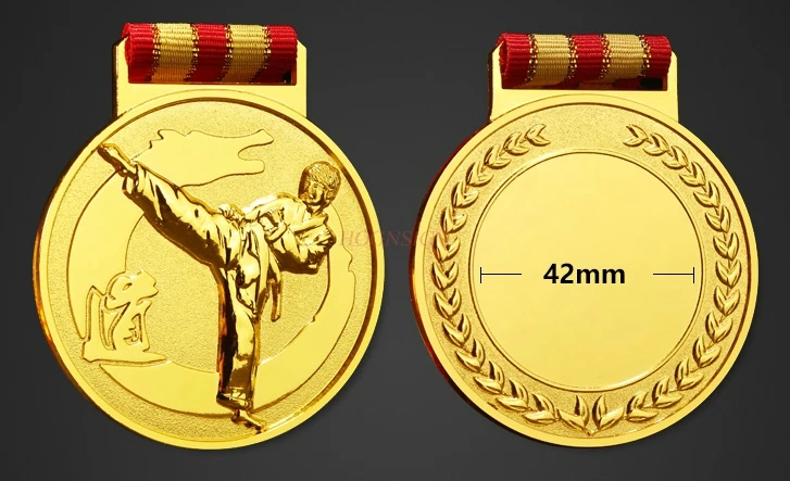 Judo Worstelen Vechtsporten Concurrentie Metalen Medaille Herdenkingsmunt Kaart 2021