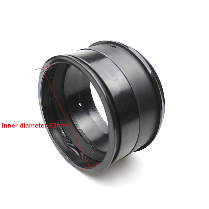 90mm Aperture Refractive Objective Lens Holder ABS Plastic For 92-93mm Diameter Astronomical Telescope Objective Lens