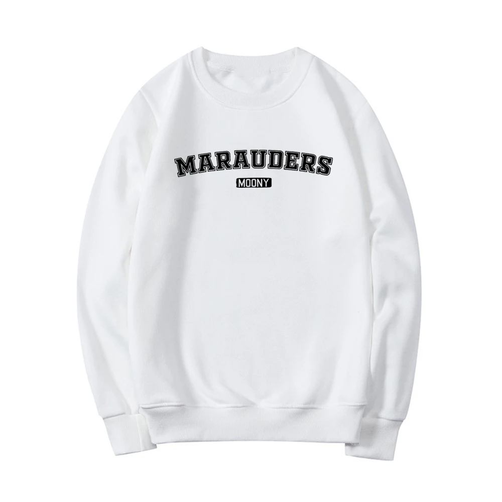 Marauders Sweatshirt Book Lover Crewneck Sweatshirts Harajuku Hoodie Unisex Graphic Hoodies Long Sleeve Tops Casual Sweatshirt