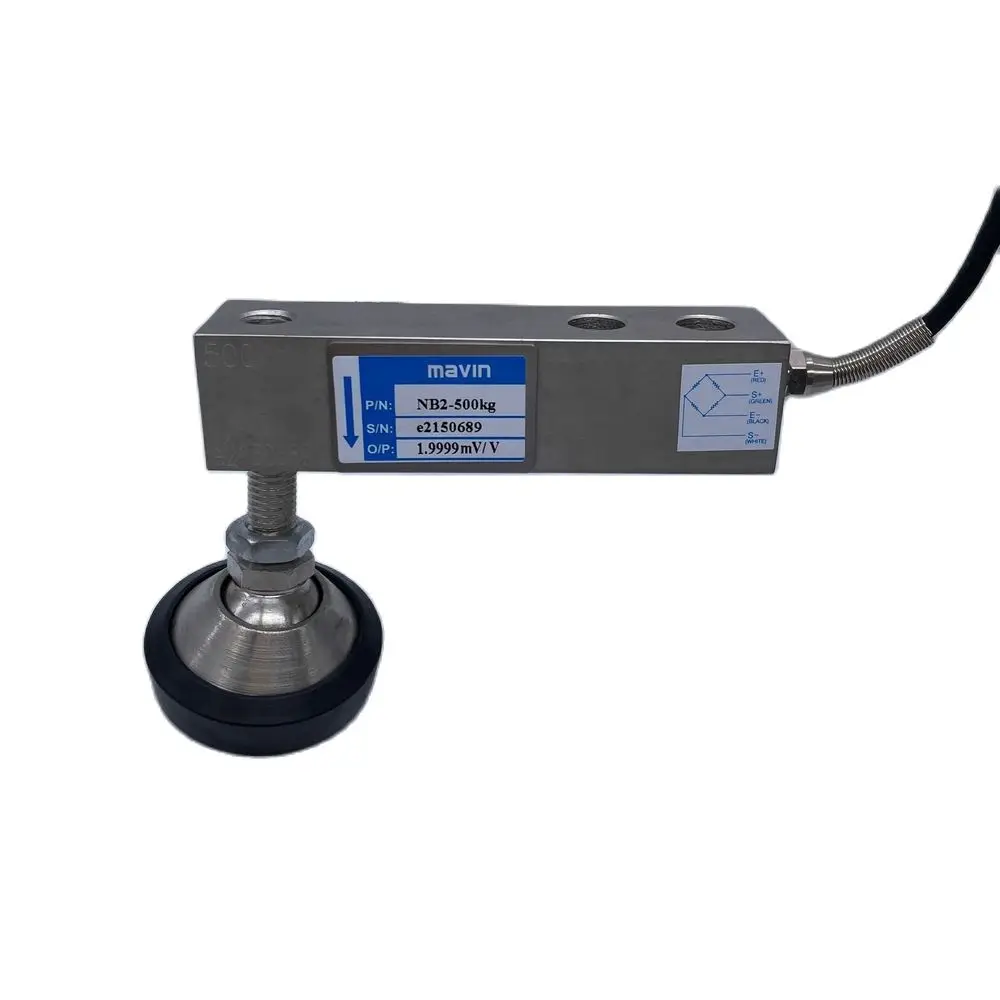 NB2 Cantilever Beam Load Cell 100kg 250kg 1T 1.5T 2T 3T Use for Small Foor Scale Electronic Scale