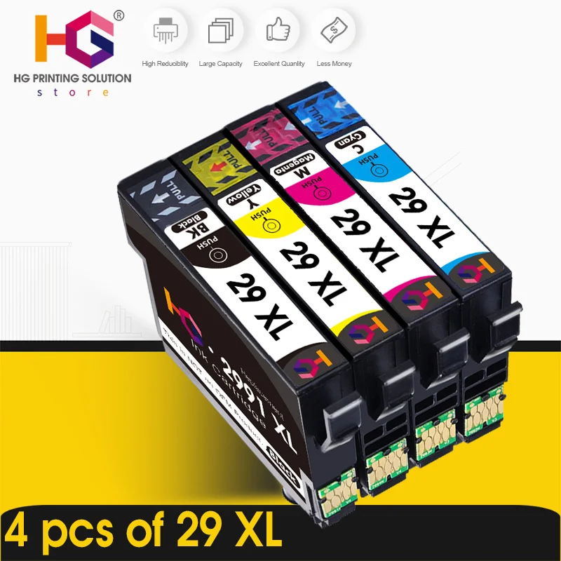 ALIZEO 29XL Ink Cartridges Compatible T29XL T2991 For Epson XP235 XP245 XP247 XP255 XP257 XP332 XP335 Printer