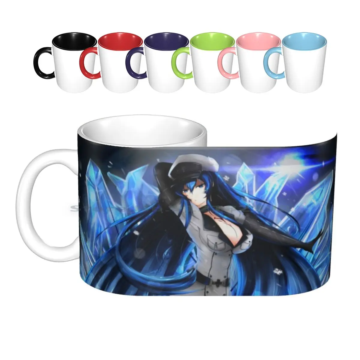 4k Esdeath From Akame Ga Kill! Ceramic Mugs Coffee Cups Milk Tea Mug Akame Ga Kill Akame Ga Kill Akame Ga Kill Akame Ga Kill