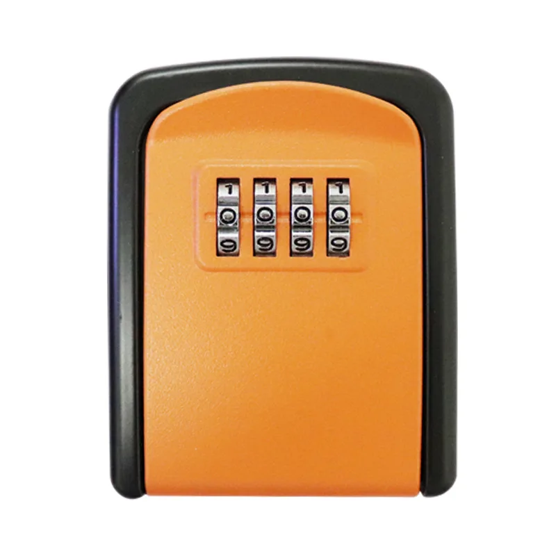 Muur Gemonteerde Sleutel Lock Box Plastic Aluminium Key Kluis Weerbestendig 4 Digit Combinatie Sleutel Opslag Lock Box Indoor Outdoor gebruik