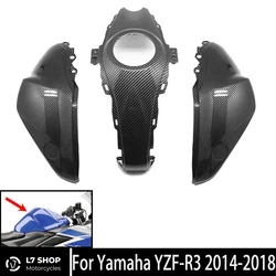 Motorcycle Parts Carbon Fiber Fairing Fuel Tank Protective Shell ABS Injection Molded Suitable For YAMAHA YZF R25 R3 2014-2018