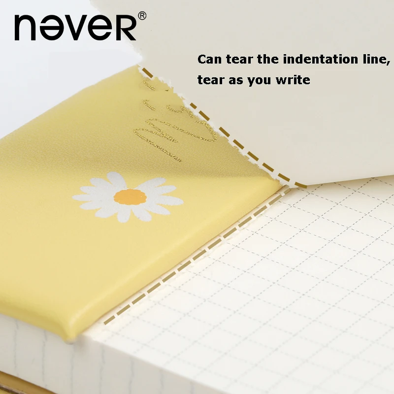 NEVER Board Folder Memo Pad Can Tear Paper With Pen Daily Plan Replaceable Portable Notebook Simple Wind  Student Business Book