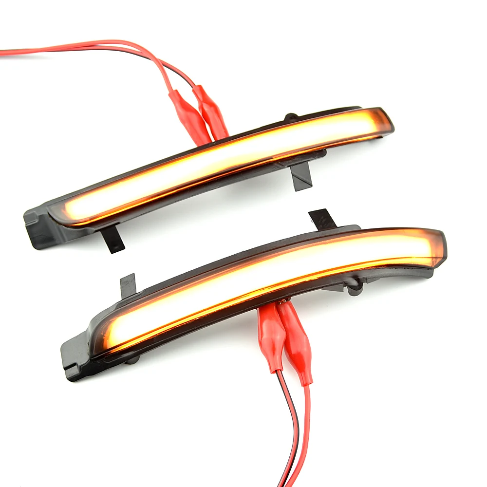 2 pieces For Skoda Octavia 2009-2013 SUPERB 2008-2014 Dynamic LED Turn Signal Blinker Mirror flasher Light