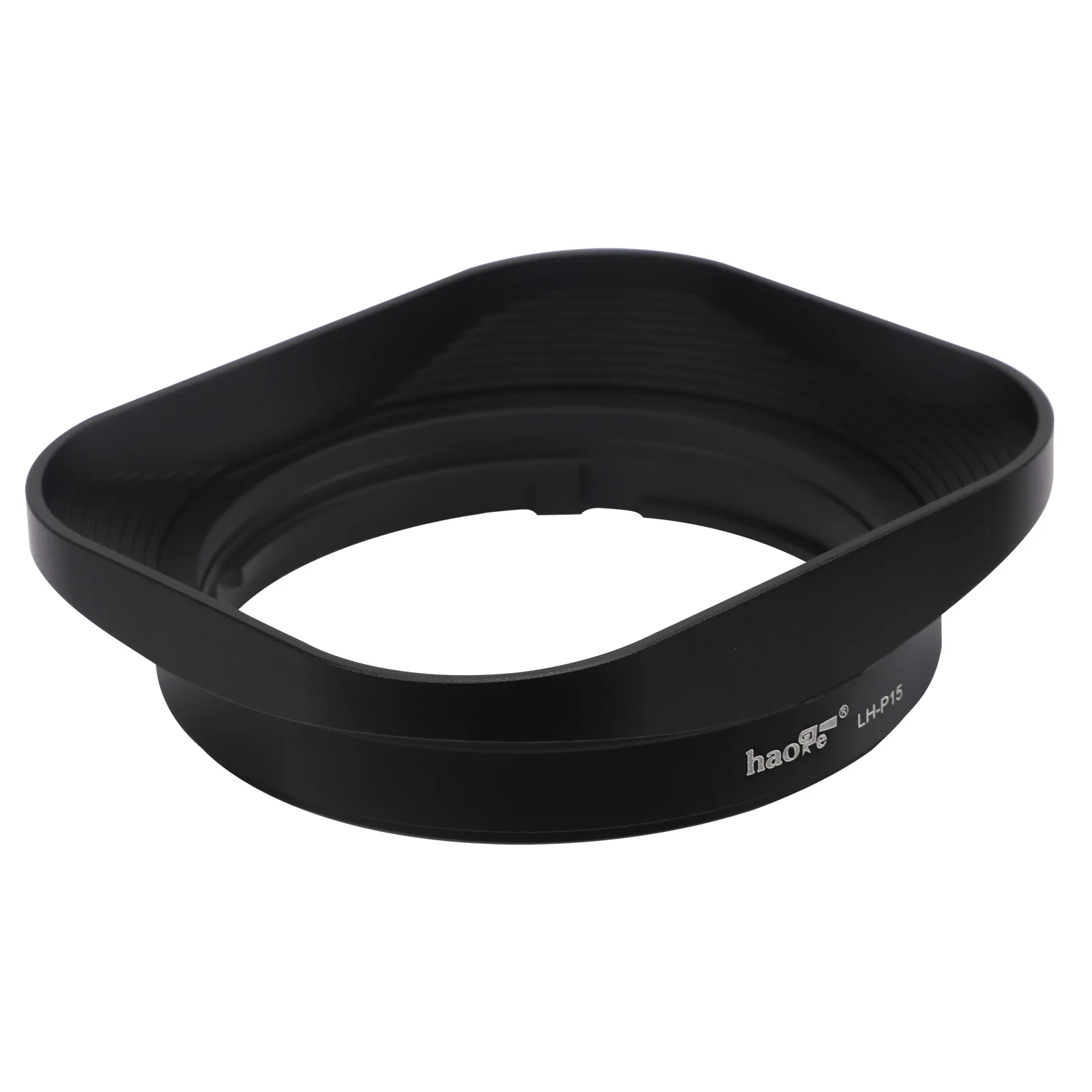 Haoge LH-P15 Square Metal Lens Hood for Panasonic Leica DG SUMMILUX 15mm f/1.7 ASPH Lens 15MM F1.7