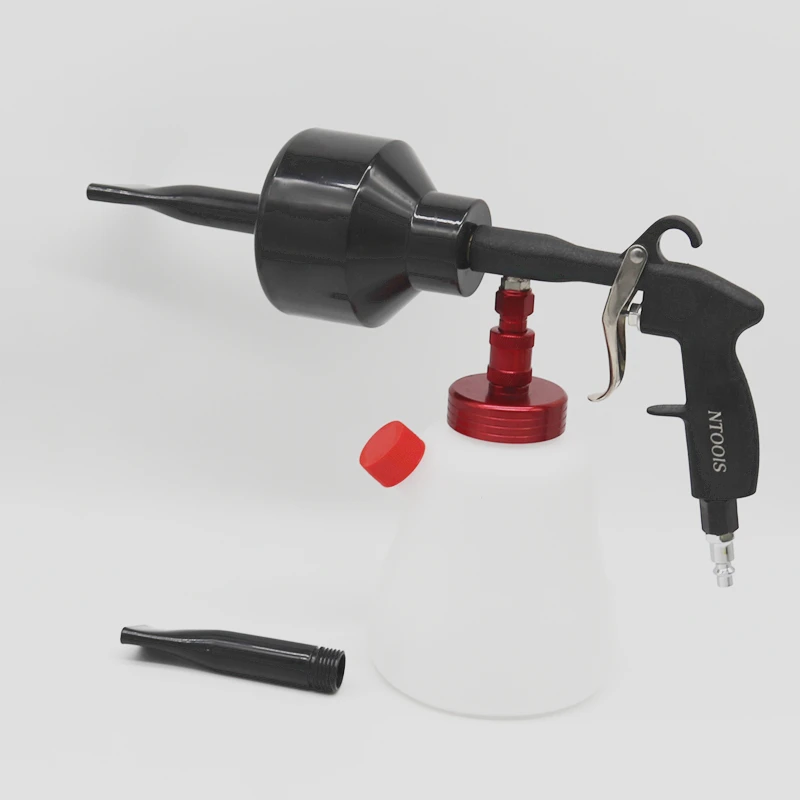 Air Foam Gun Shampoo Sprayer Car Cleaning Gun Mousse Soap Spraying Pot Tornado Foamer Car Foaming Tool