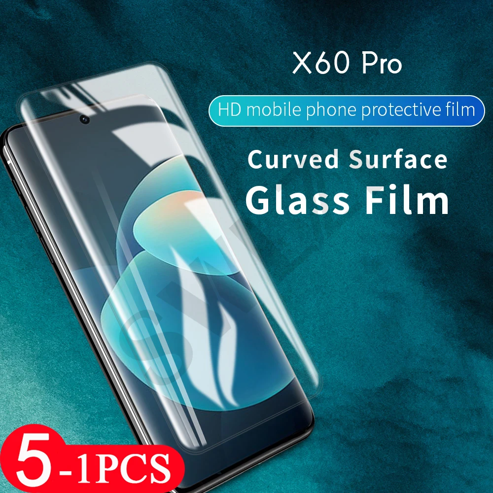 

5/3/1Pcs UV tempered glass for vivo NEX 3 3S iQOO 5 X50 X60 pro plus UV Glass phone screen protector protective film smartphone